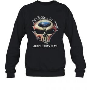 Blood Insides Skull Ford Just Drive It T-Shirt